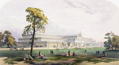 General View of the Exterior of the Building, in the Great Exhibition of 1851, from Dickinson